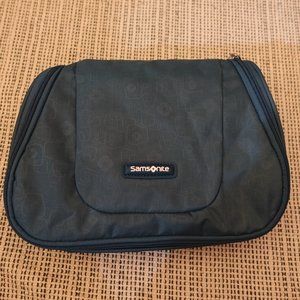 SAMSONITE Travel Toiletry Kit Bag Shaving, Make up, Cosmetics Nylon Zippered